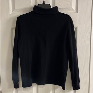 Vintage Karen Scott Classic Black Long Sleeve Turtleneck